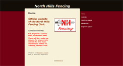 Desktop Screenshot of nhfencing.org